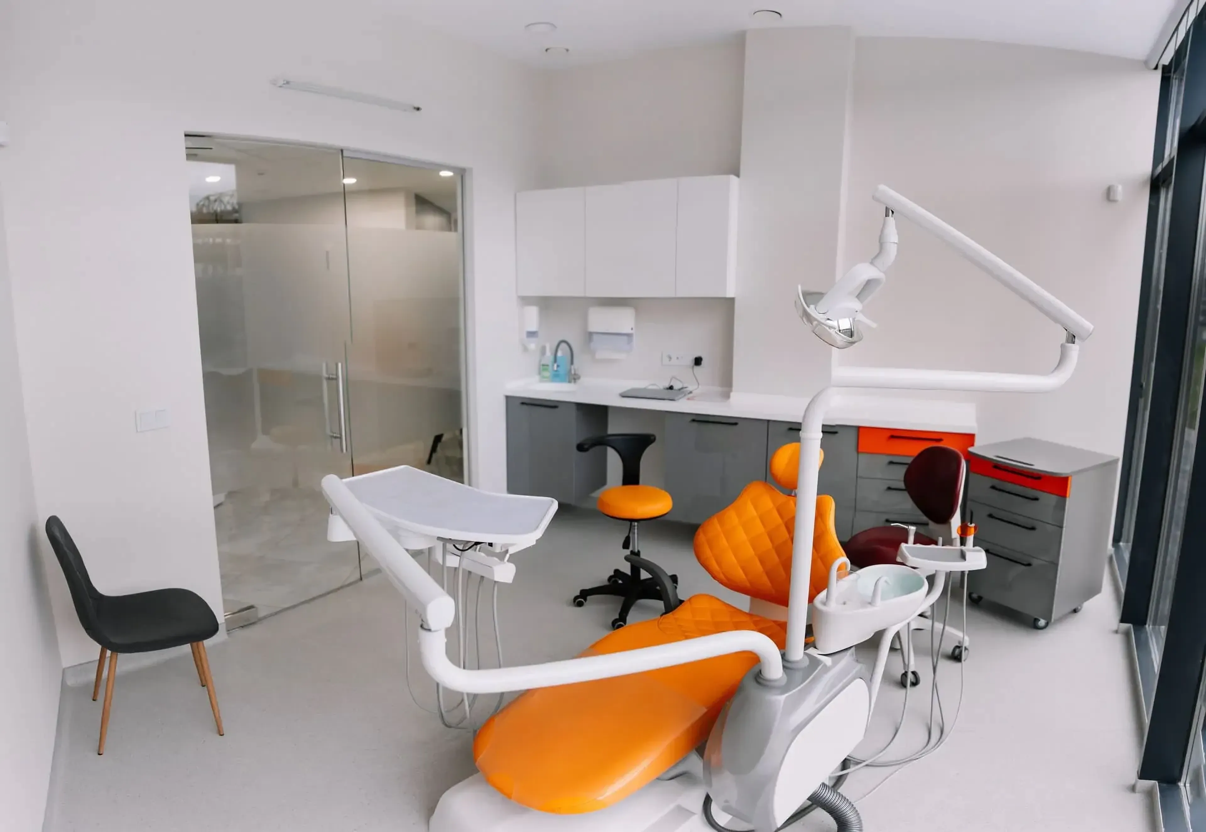 Gabinet dentystyczny w klinice Moja Stomatologia we Lwowie Ukraina