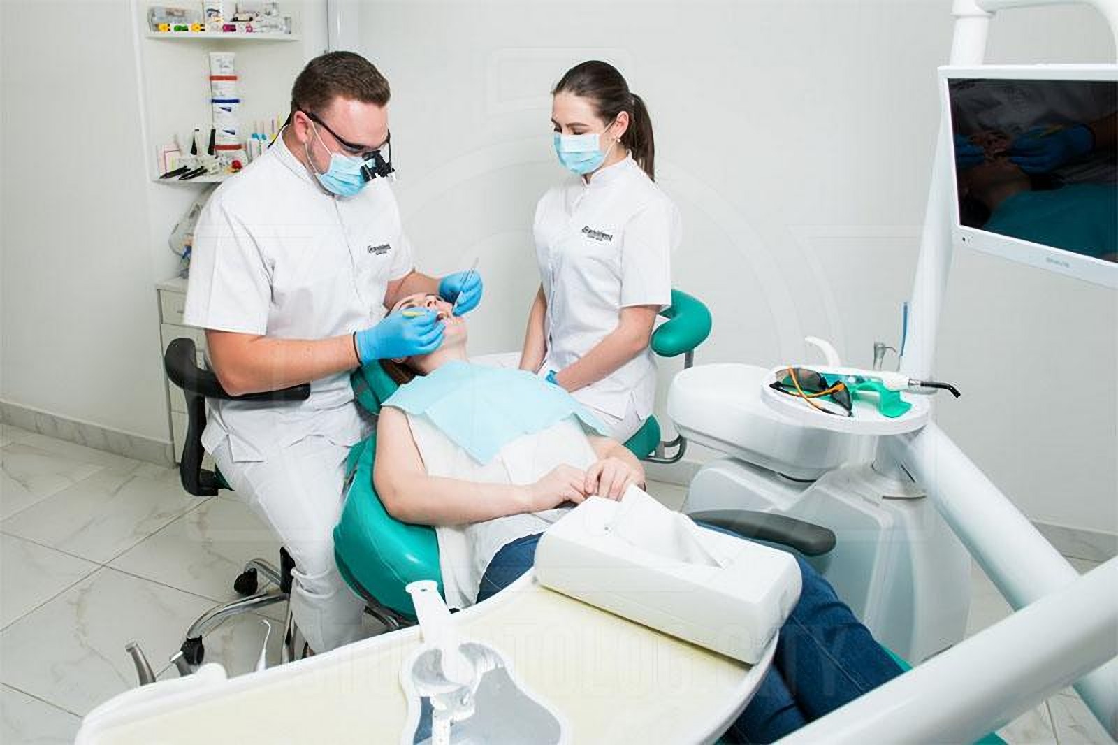 Wizyta u dentysty w klinice stomatologicznej Granddent w Odessie Ukraina