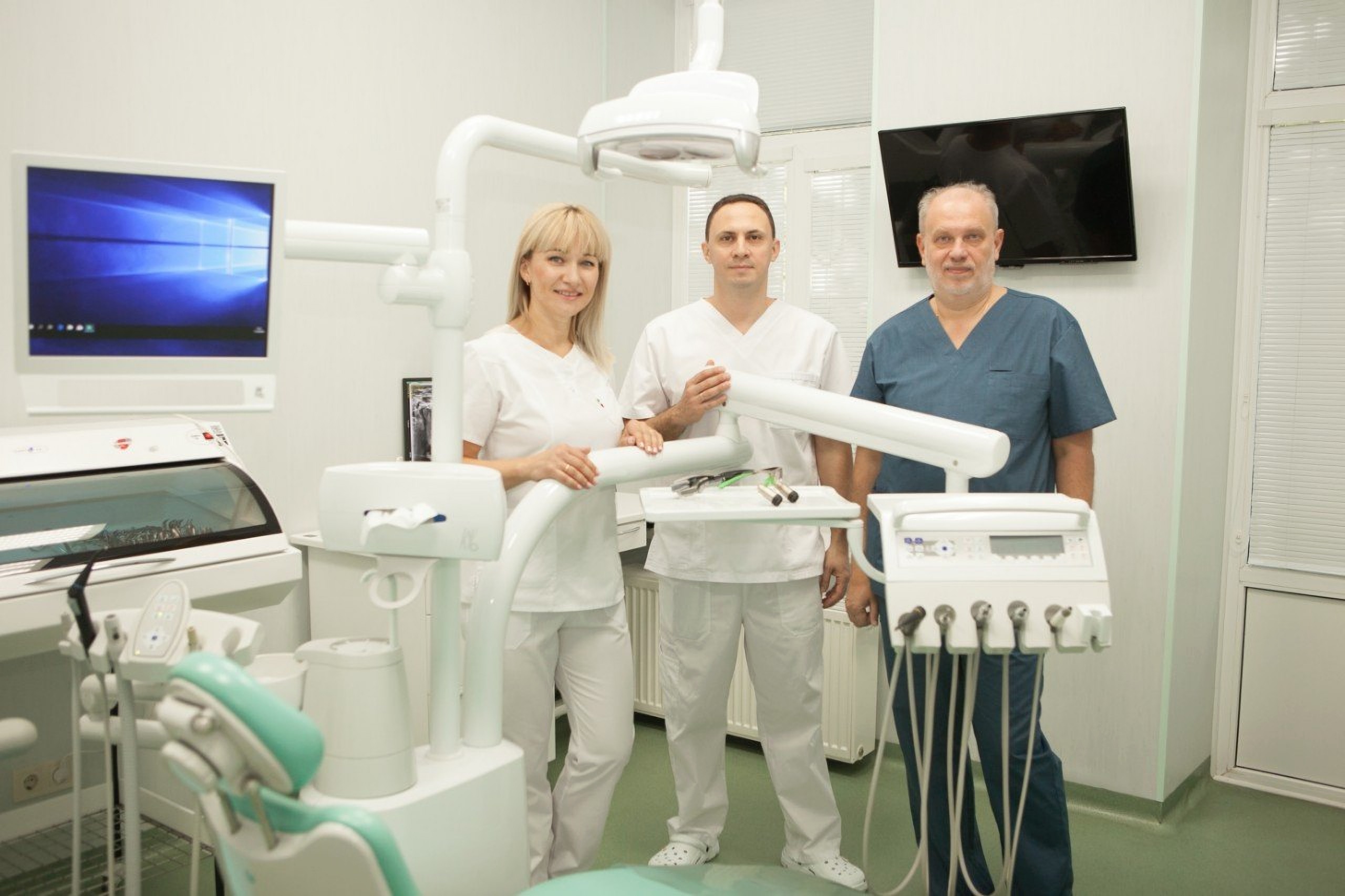 Lekarze w klinice stomatologicznej TrioDent Odessa Ukraina
