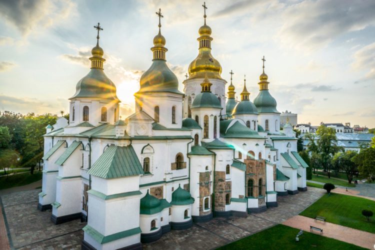 Kościół w Kijowie Ukraina