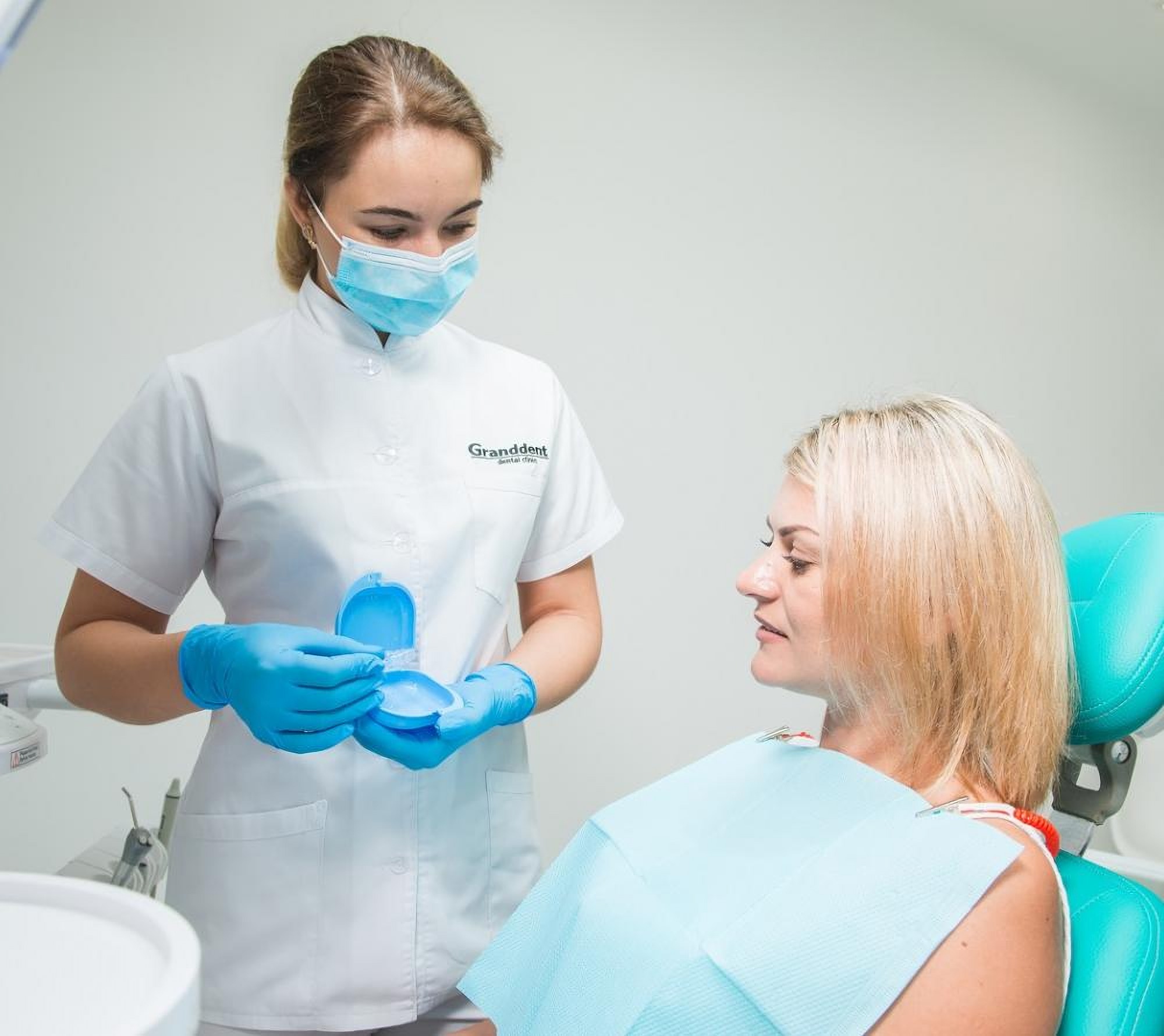 Recepcja w Granddent Dental Clinic w Odessie Ukraina
