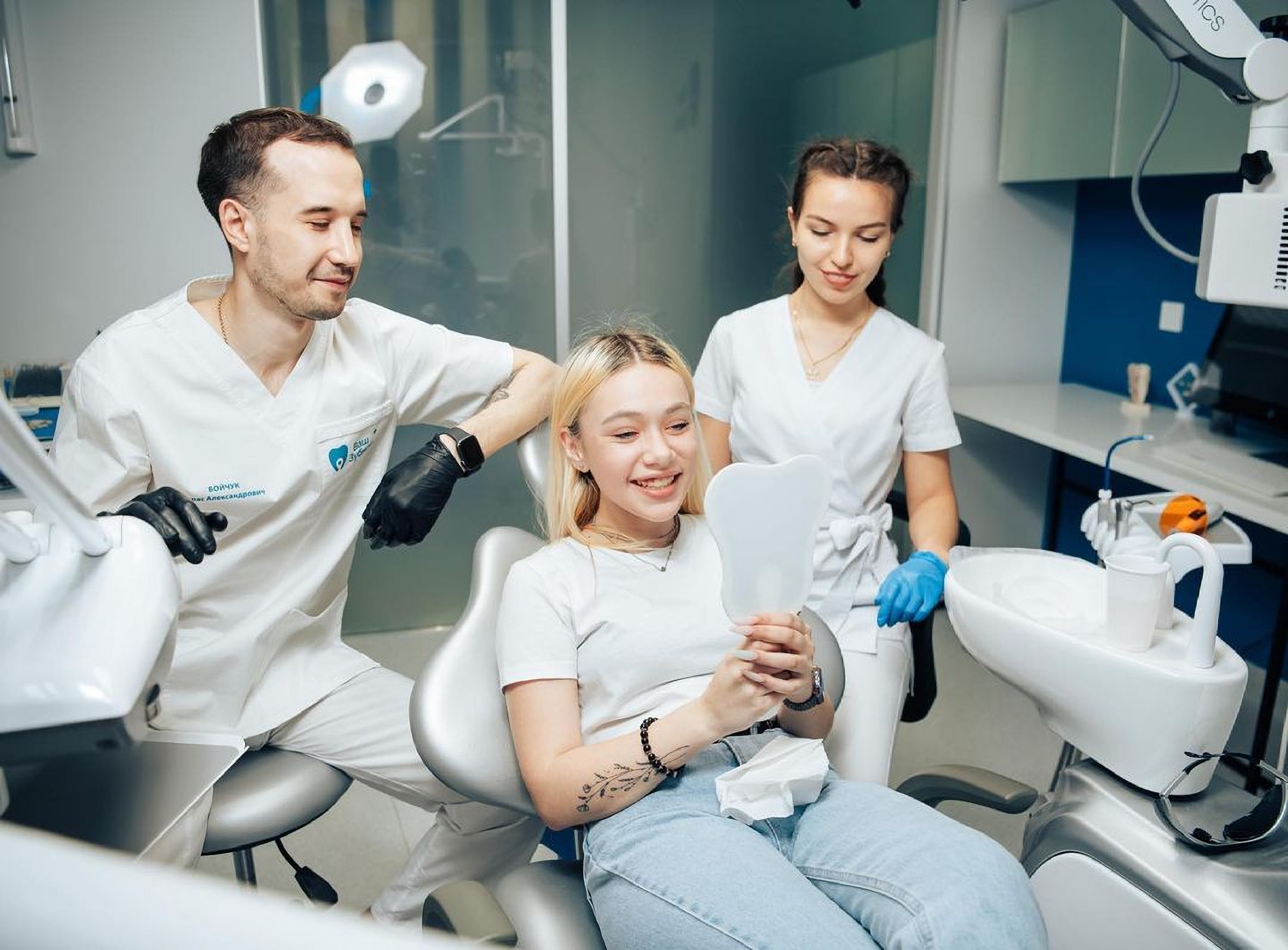 Recepcja w klinice stomatologicznej Your Dentist w Odessie Ukraina